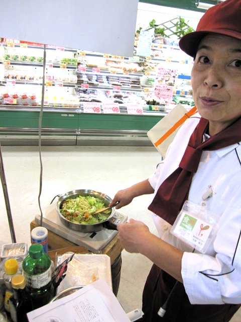 食育メニュー提案 塩やきそば