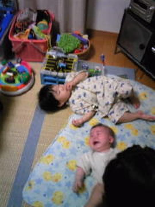 『いやだ～～！』