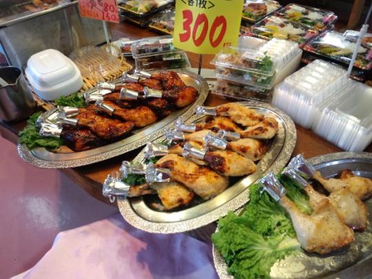 骨付きモモ焼き