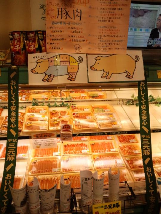 三元豚　ローススライス