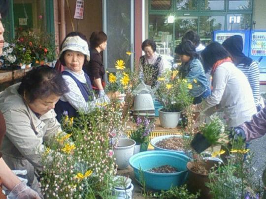 寄せ植え教室